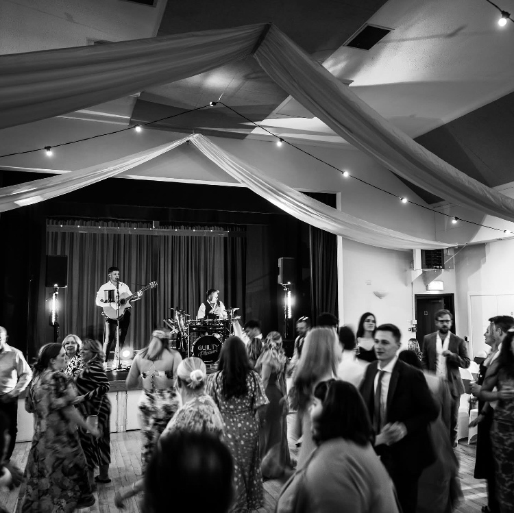 playing at a wedding